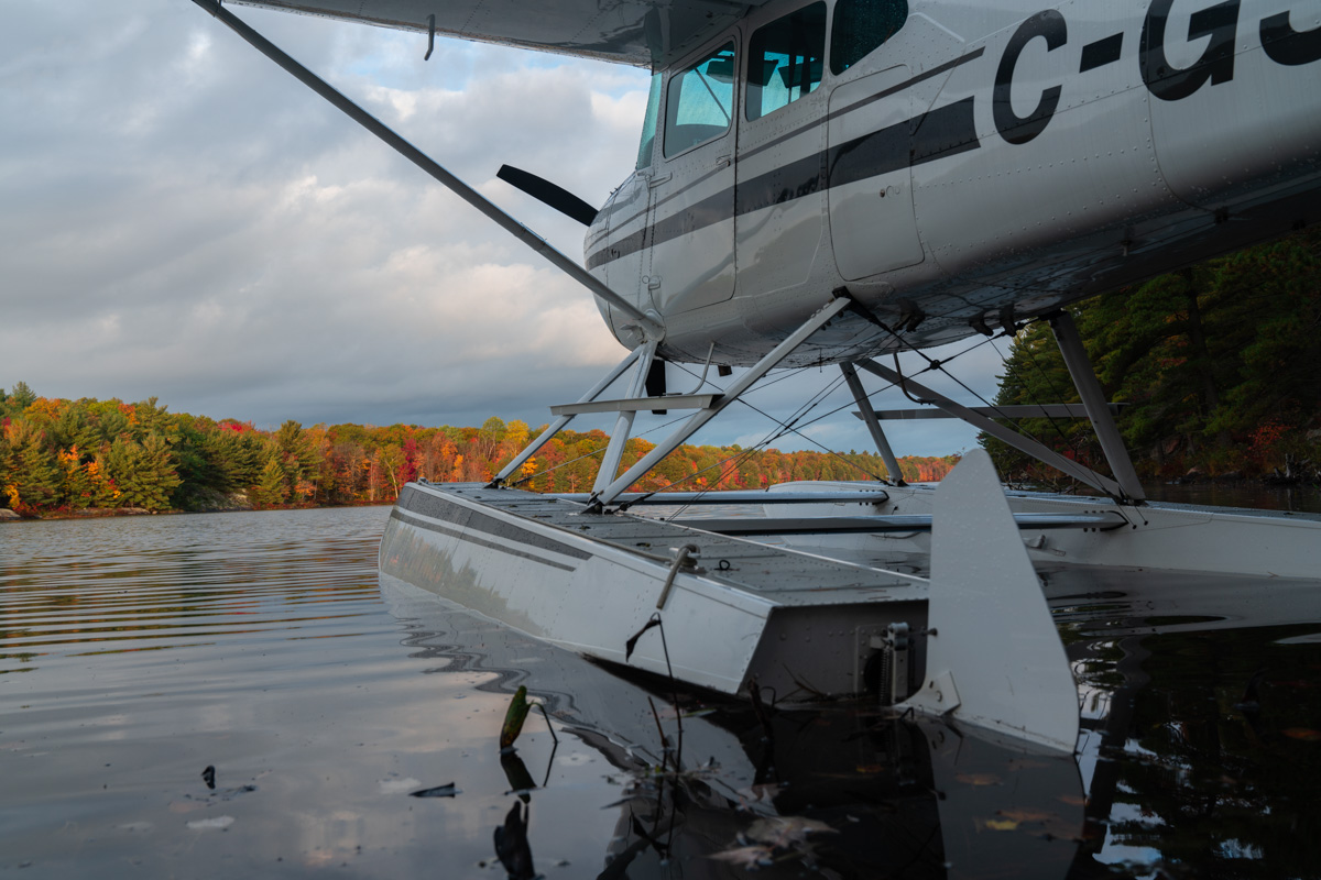 Fall Floatplane Camping in Ontario